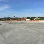 Stone Base Set Up Spartanburg SC Grading Asphalt